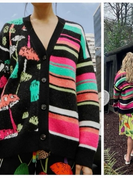 Farm Rio Mushroom Sweater
